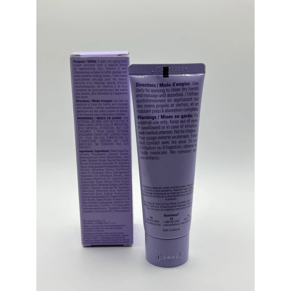 Rodan + Fields‎ Volumizing Hand Cream Anti-Aging Moisturizer for Hands, 50ml NIB